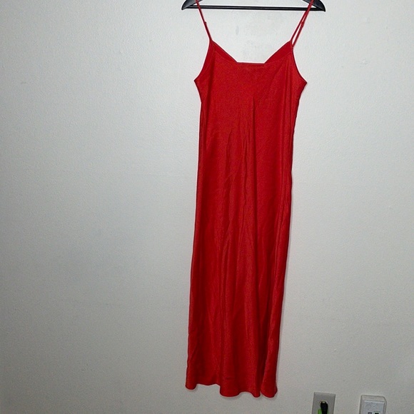 ALLSAINTS Hera Midi Slip Dress Sz M - Picture 6 of 14